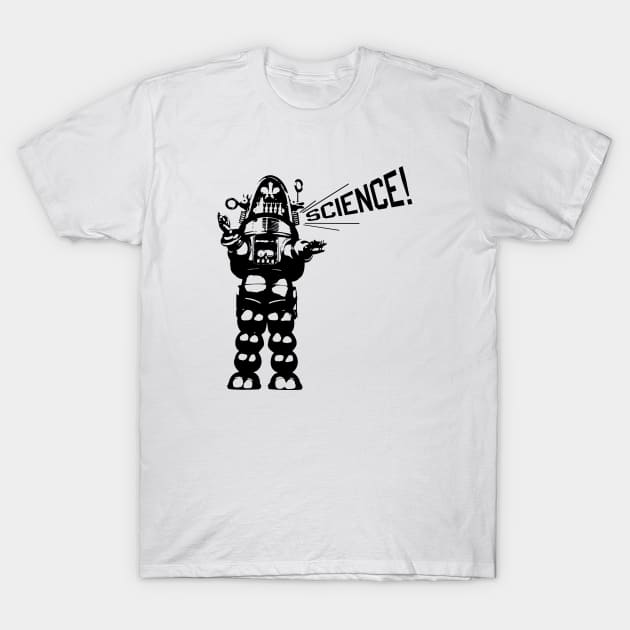 ROBOT SCIENCE! T-Shirt by KERZILLA